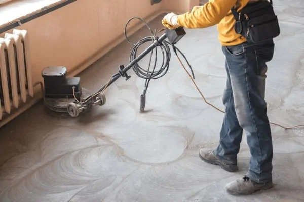 Decorative-Concrete-Stamping-Staining Coloring Sand Texture Santa Fe Concrete Contractors