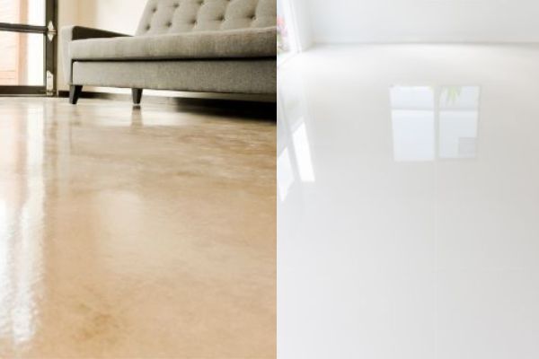 Polished Concrete vs Tile Floors - Santa Fe Concrete Contractors, NM